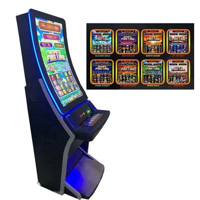 8 In 1 43" Curve Screen Ultimate Firelink Slot Machine Dengan Touch I Deck